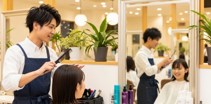 美容師・美容室のイメージ_美容師独立年収